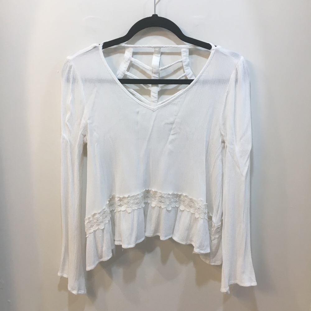Altar’d State Branch Out Caged Back Crop T…